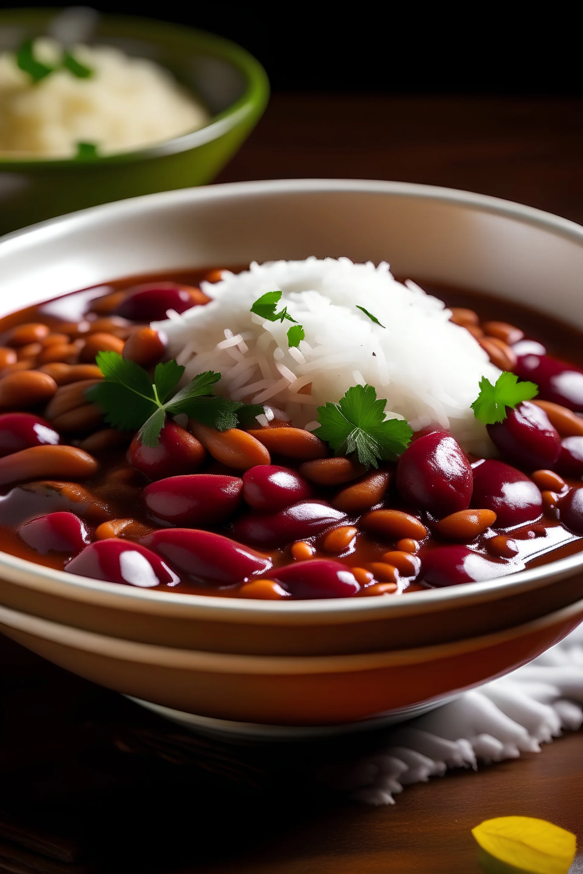 Rajma with rice