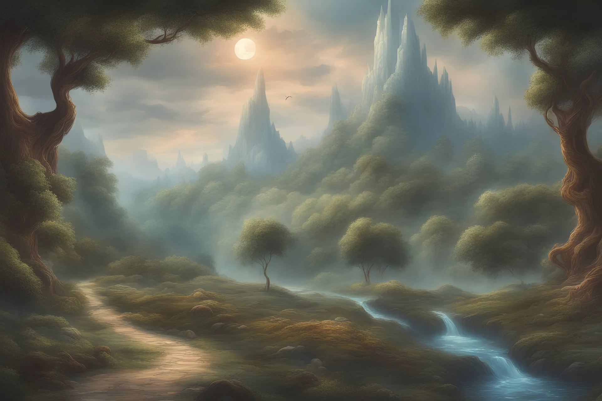 Fantasy landscape