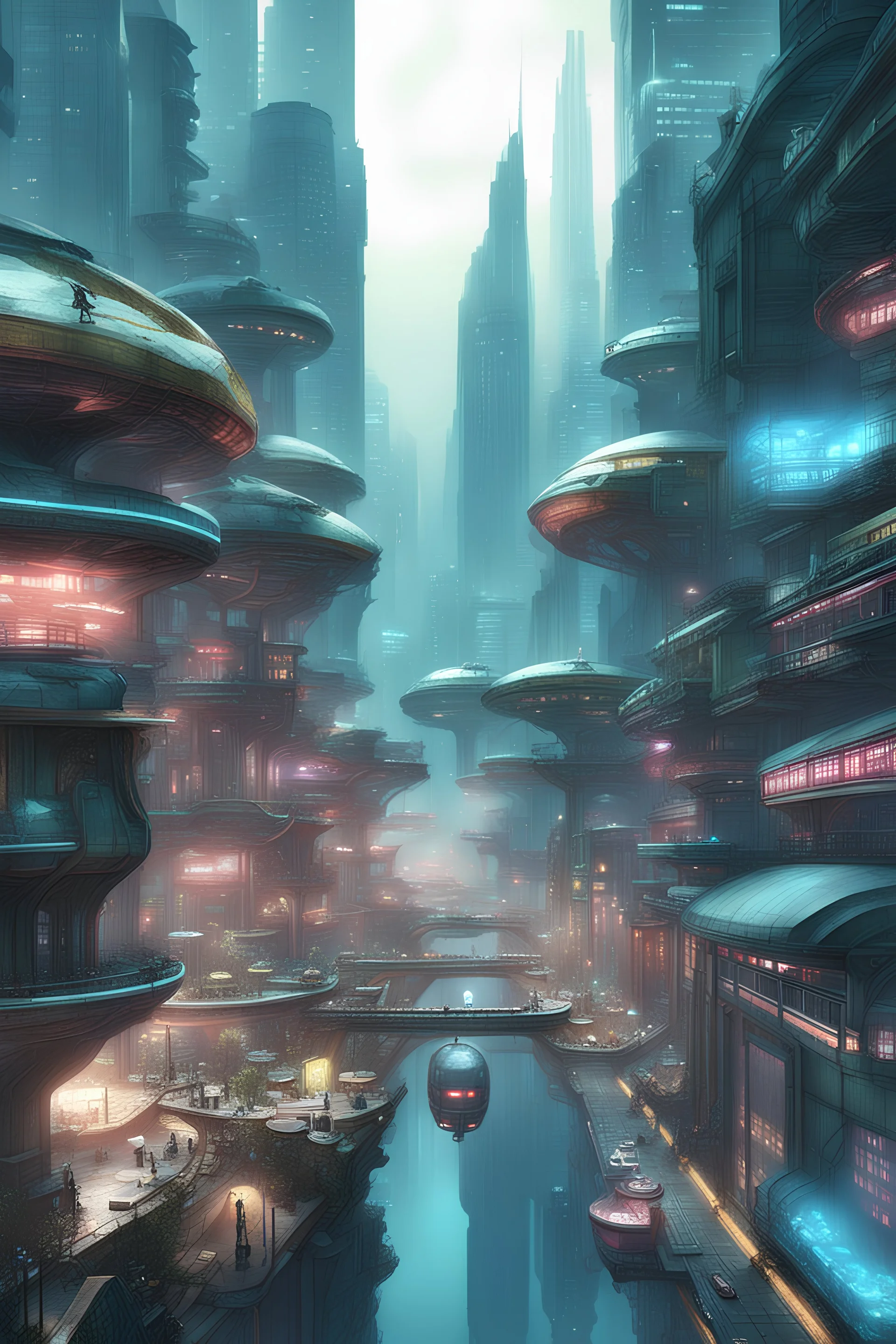 cities of the future cyberpunk