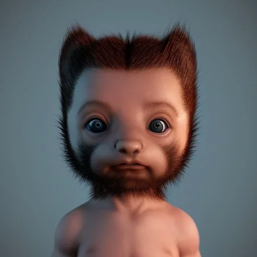 Baby wolverine