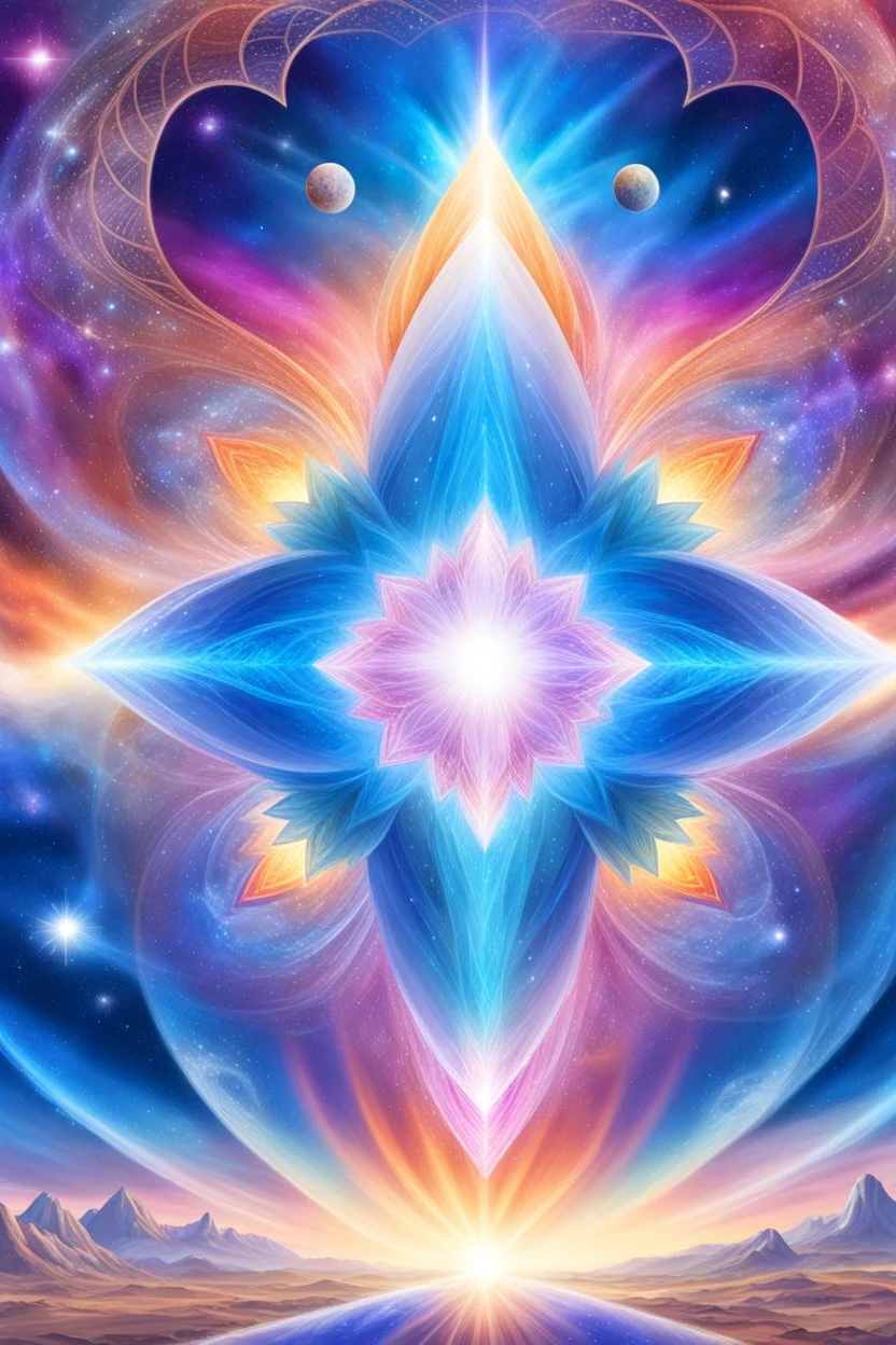cosmic woman ,beautiful ufos rainbow, admiral from the future, galactic confédération, fine whole face, crystalline skin, expressive purple eyes,rainbow, smiling lips, very nice smile, costume pleiadian, Beautiful tall woman pleiadian Galactic commander, ship, perfect datailed golden galactic suit, high rank, long blond hair, hand whit five perfect detailed finger, amazing big puple eyes, mouth, high définition lips, cosmic happiness, bright colors, blue, pink, gold, jewels, realist,