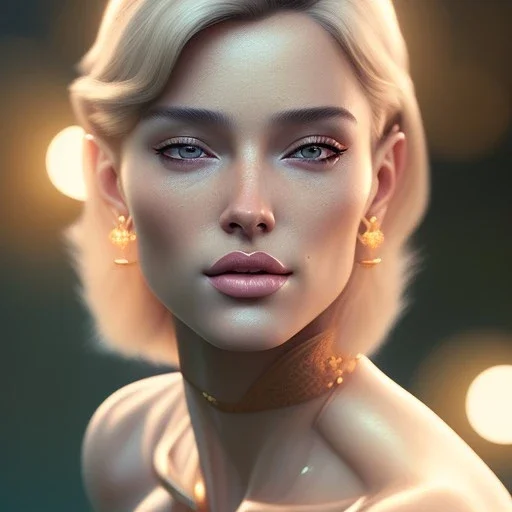 portrait of leonidas as a blonde yoga woman,4k, Highly Detailed, perfect eyes, Digital Illustration, Cinematic Lighting, Realistic, Sharp Focus, Centered, Beautifully Lit, Bioluminescent by Stanley Artgerm Lau