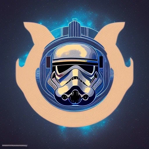 logo with only the letters 'STAR WARS', steampunk colors