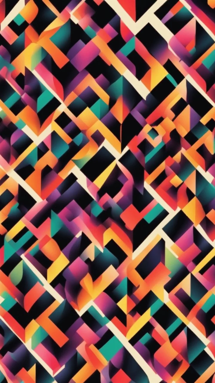 psychedelic geometric pattern