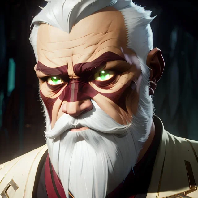 "MIddle aged white human male, with a trimmed but uneven beard, piercing green eyes with slick back hair, head and shoulders portrait, 8k resolution concept art portrait by Greg Rutkowski, Artgerm, WLOP, Alphonse Mucha dynamic lighting hyperdetailed intricately detailed Splash art trending on Artstation triadic colors Unreal Engine 5 volumetric lighting Splash art fantasy"