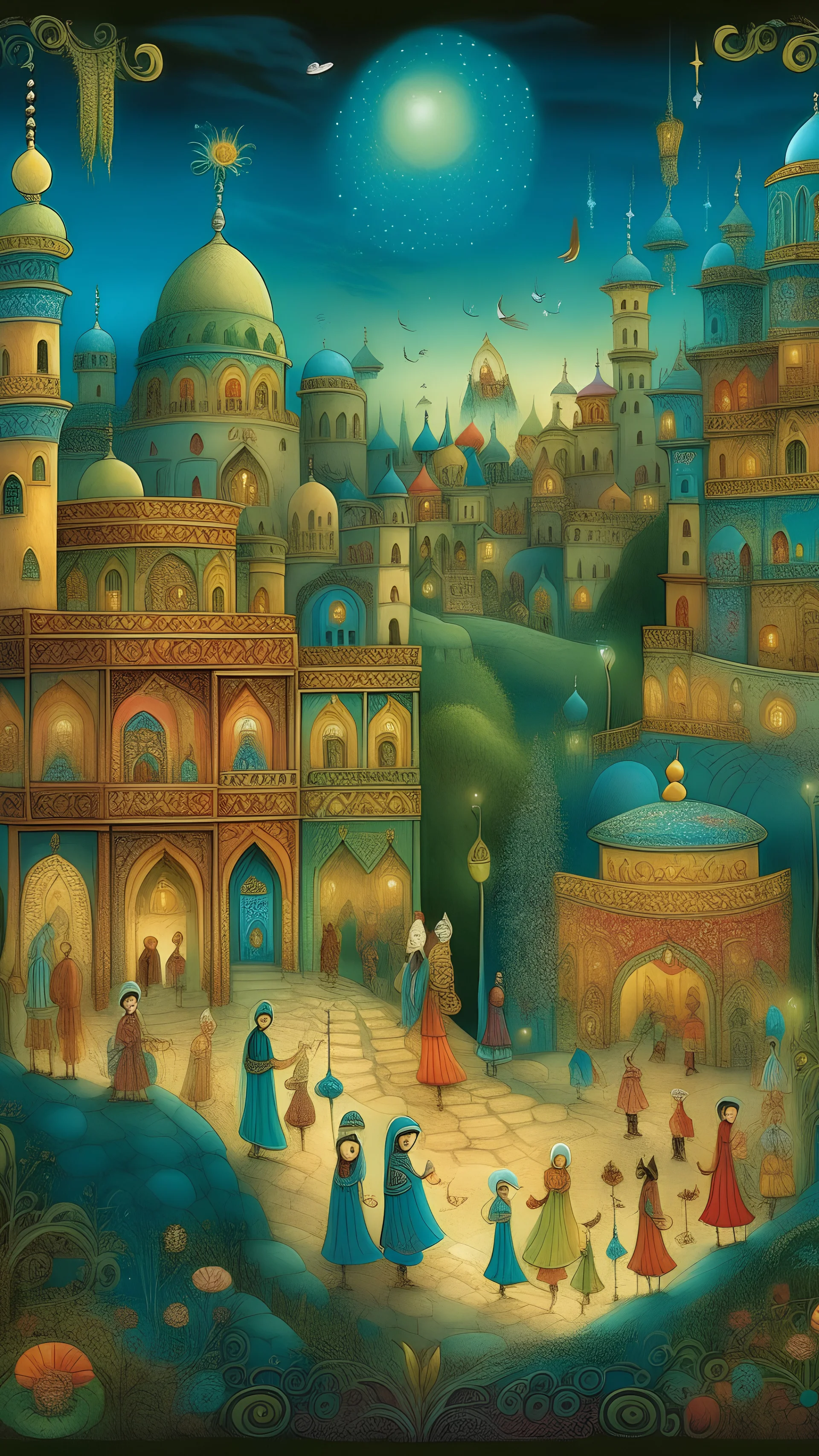  1001 Nacht M rchen Persische Stadt Gallery Stablecog
