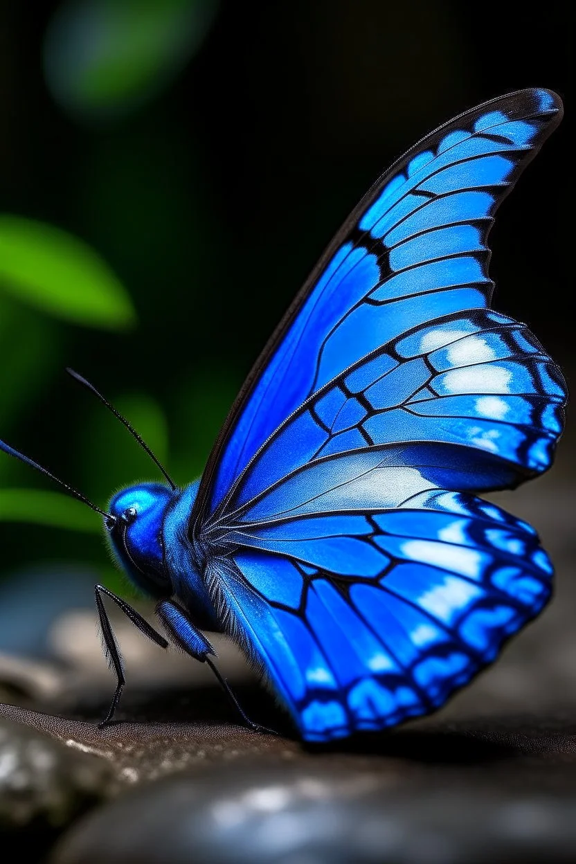 Blue butterfly