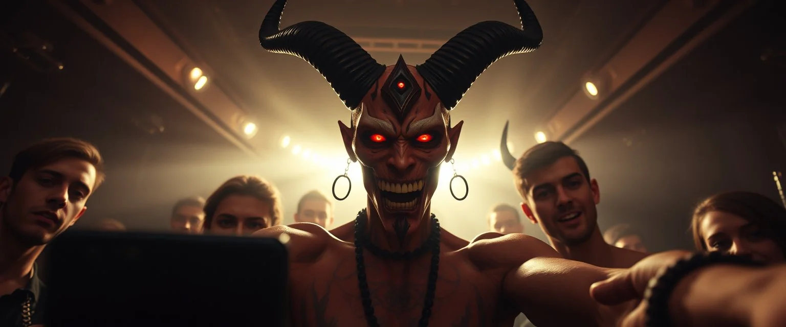 nephilim ai meat grinder camera meetup selfie smart transcendent devil