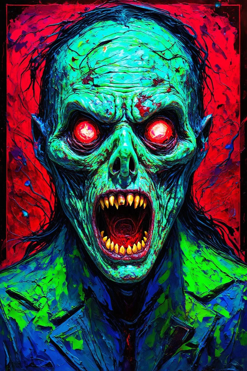 a horrifying, abstract nightmare
