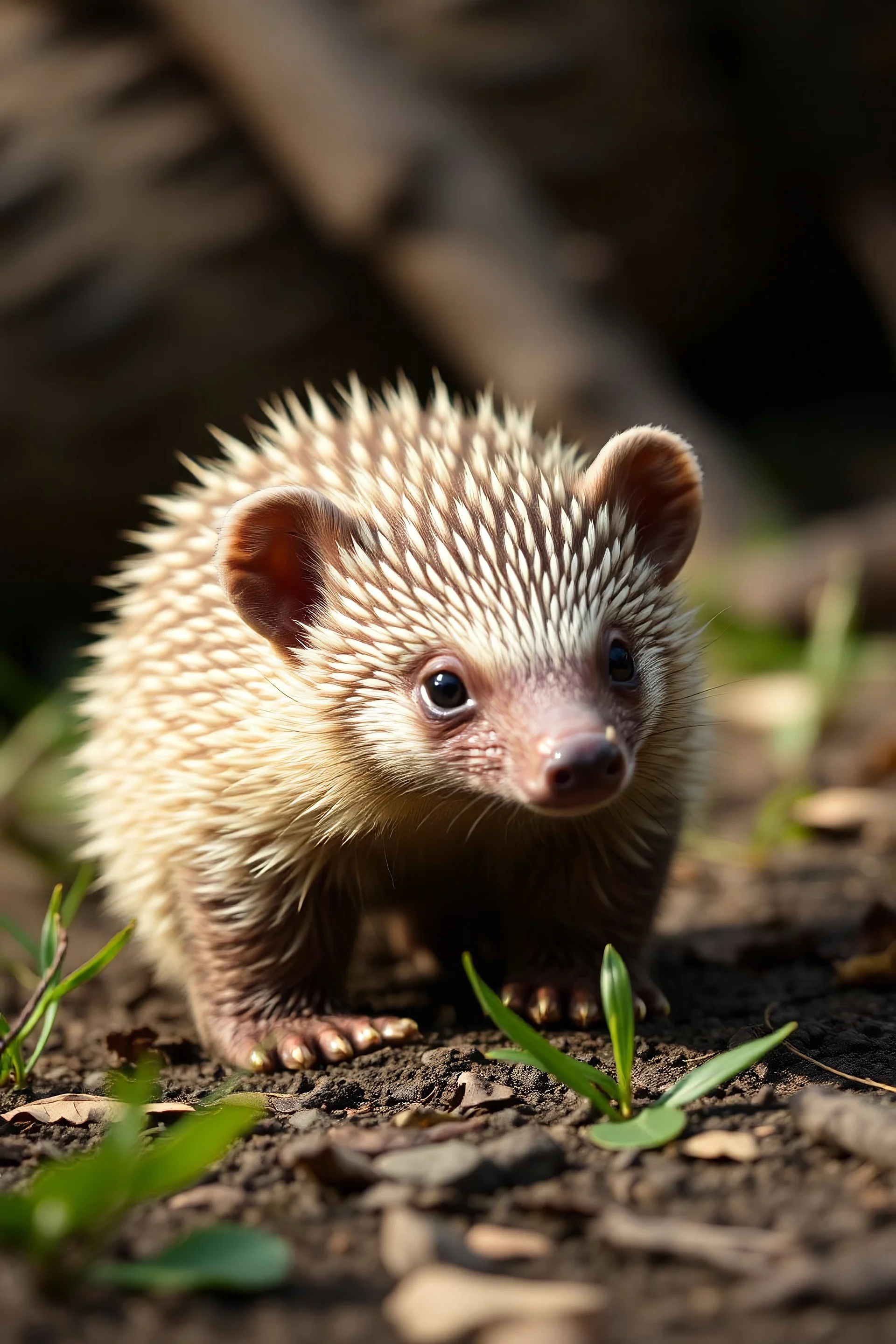 young ground pangolin