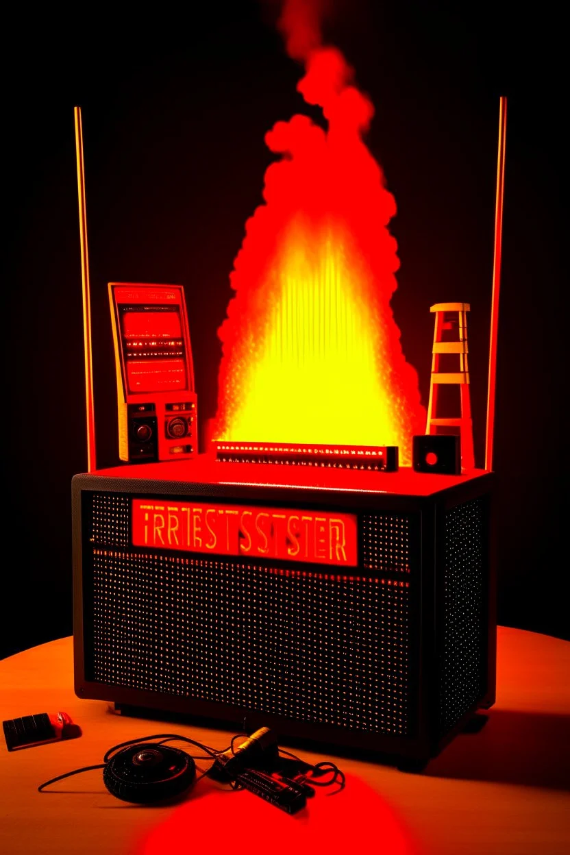 Firestarter studio de radio