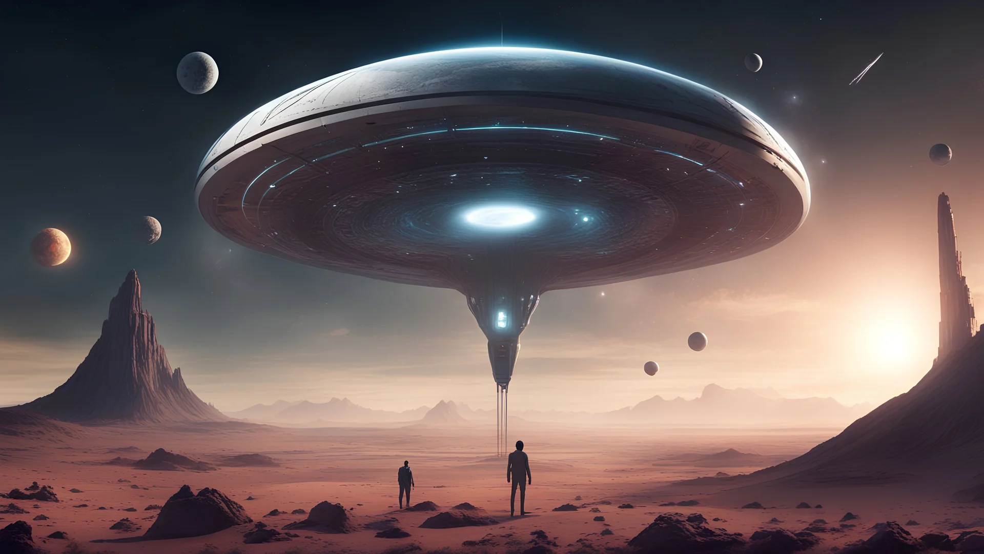 magine a future where humans have successfully communicated with extraterrestrial life