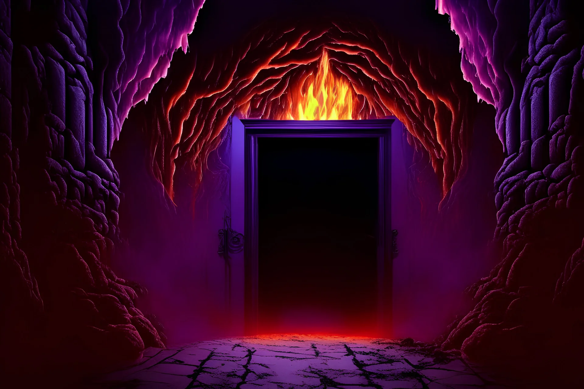 hell, door,