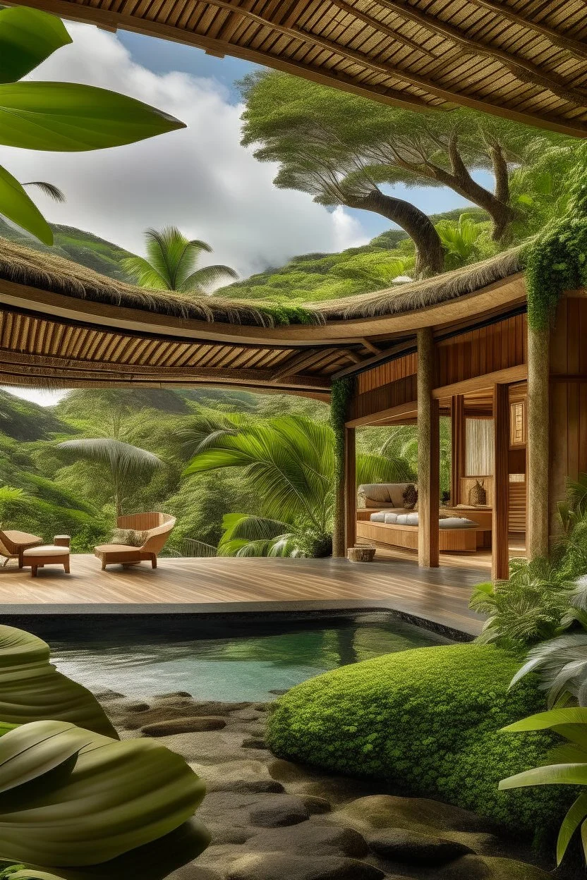 luxury eco resort spa in hawai