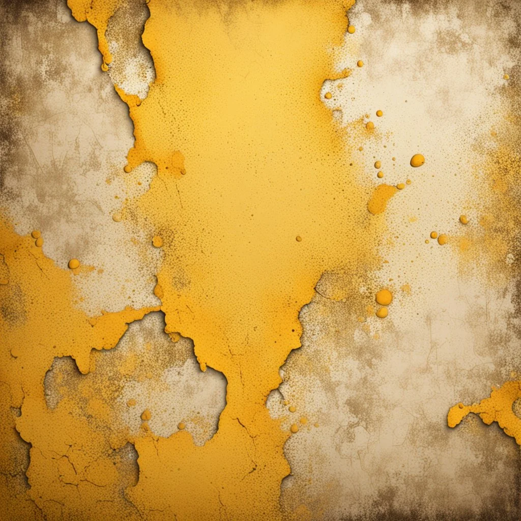 Hyper Realistic Yellow & Beige Grungy Texture