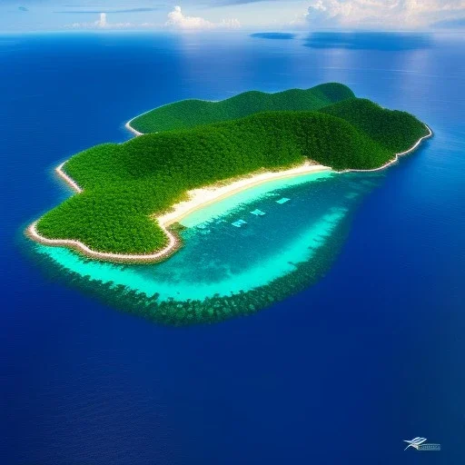 Pulau Tioman, Malaysia,aerial view,cloudy,extremely detailed digital painting, high resolution,8k, realistic, beautiful, volumetric lighting, mystical colors ,perfectly centered image, perfect composition, rim light, beautiful lighting,masterpiece, stunning scene, raytracing, anatomically correct, in the style Van Gogh and robert e howard and Ken Kelley and Ohrai Noriyoshi and Simon Bisley and tomzj1.