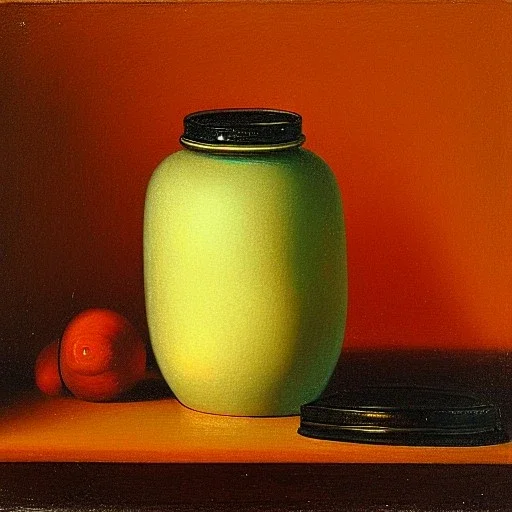 still life jar