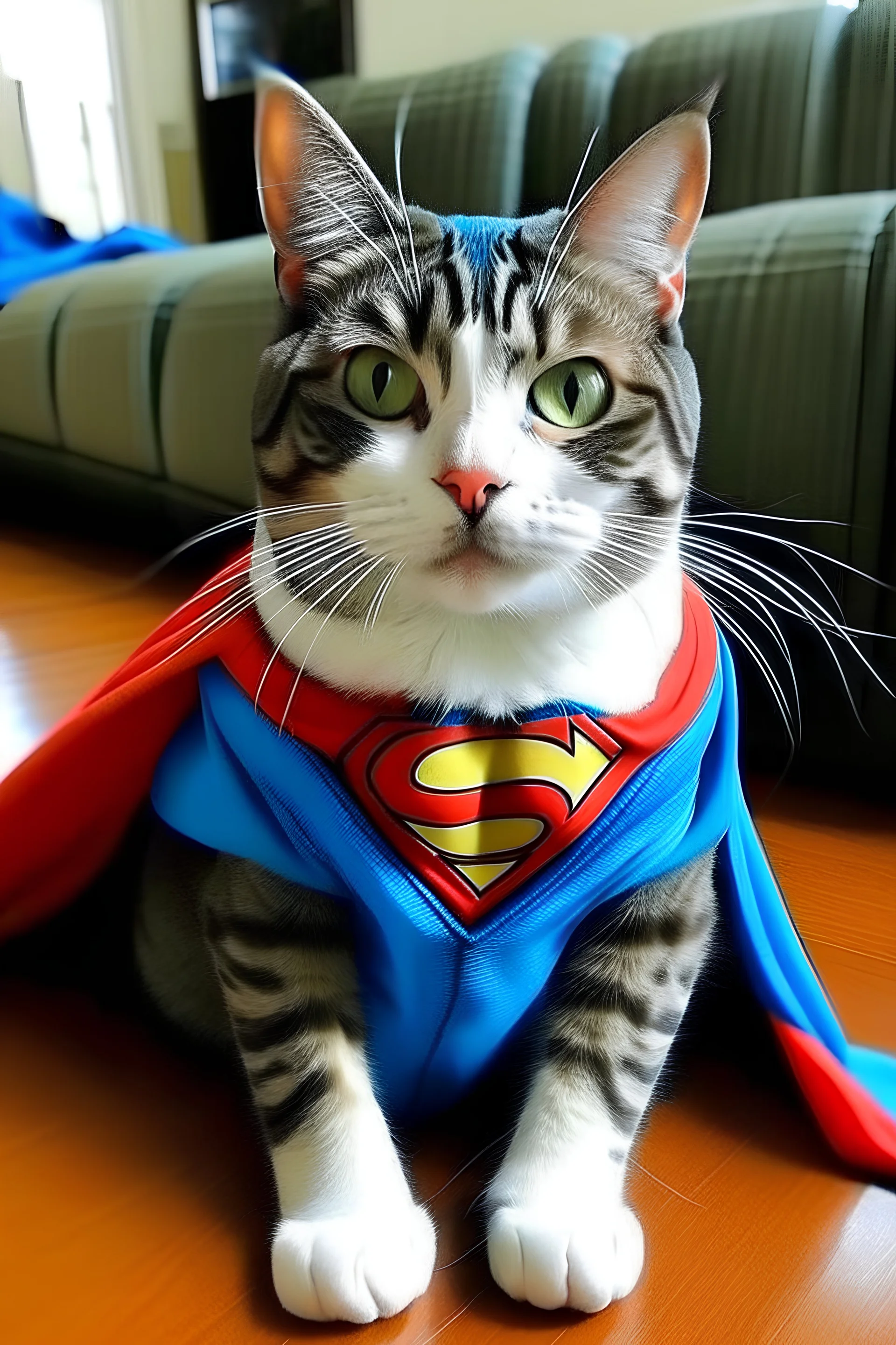 Un gato por superman