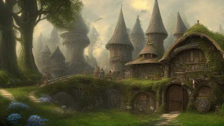 architecture hobbit vernaculaire