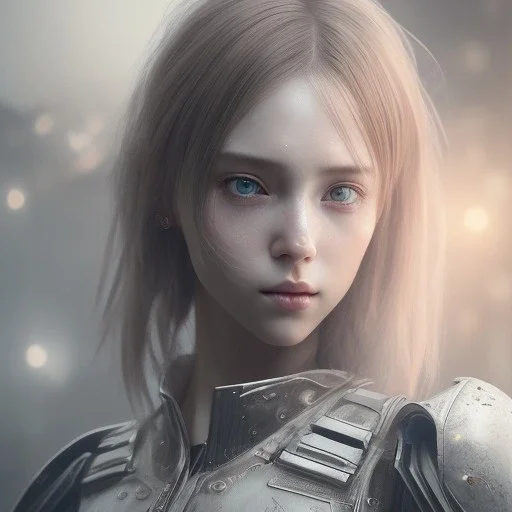 realistic female anime character, early 20s, in the style of "left alive", perfect composition, beautiful, detailed, intricate, insanely detailed, octane render, trending on artstation, 8 k, artistic photography, photorealistic concept art, soft, natural, volumetric, cinematic, perfect light, chiaroscuro, award-winning photograph, masterpiece, oil on canvas, raphael, caravaggio, greg rutkowski, beeple, beksinski, giger, nice eyes