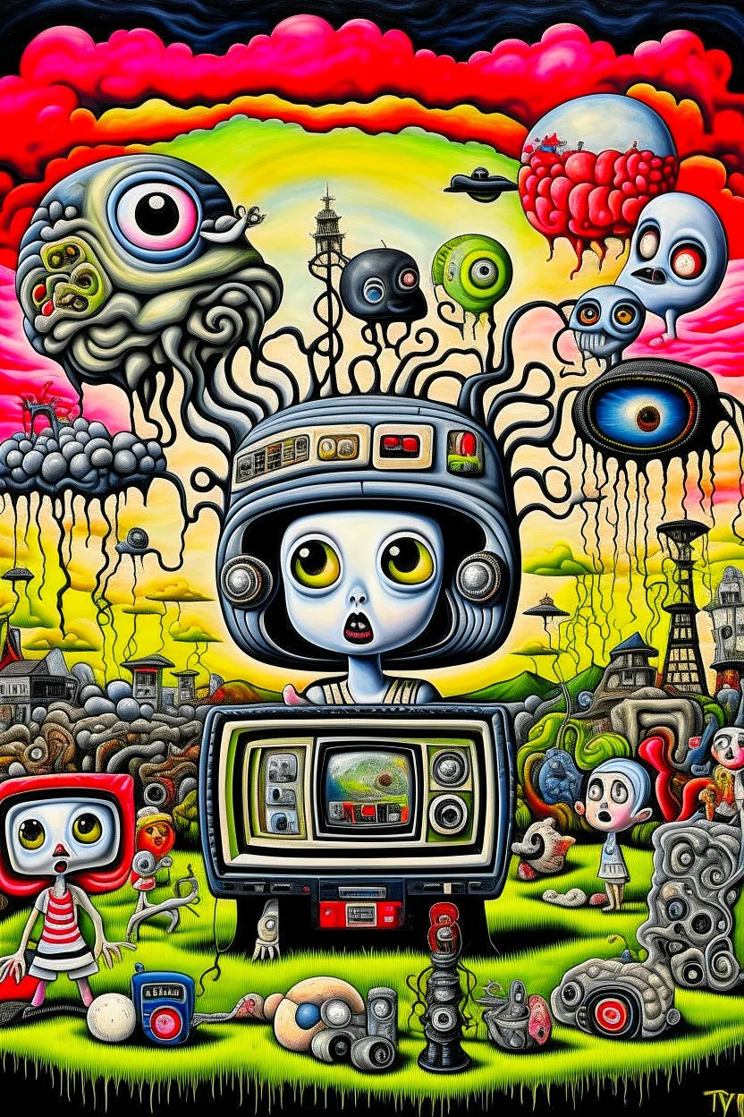 The media consumed is a mood organ; pop surrealism