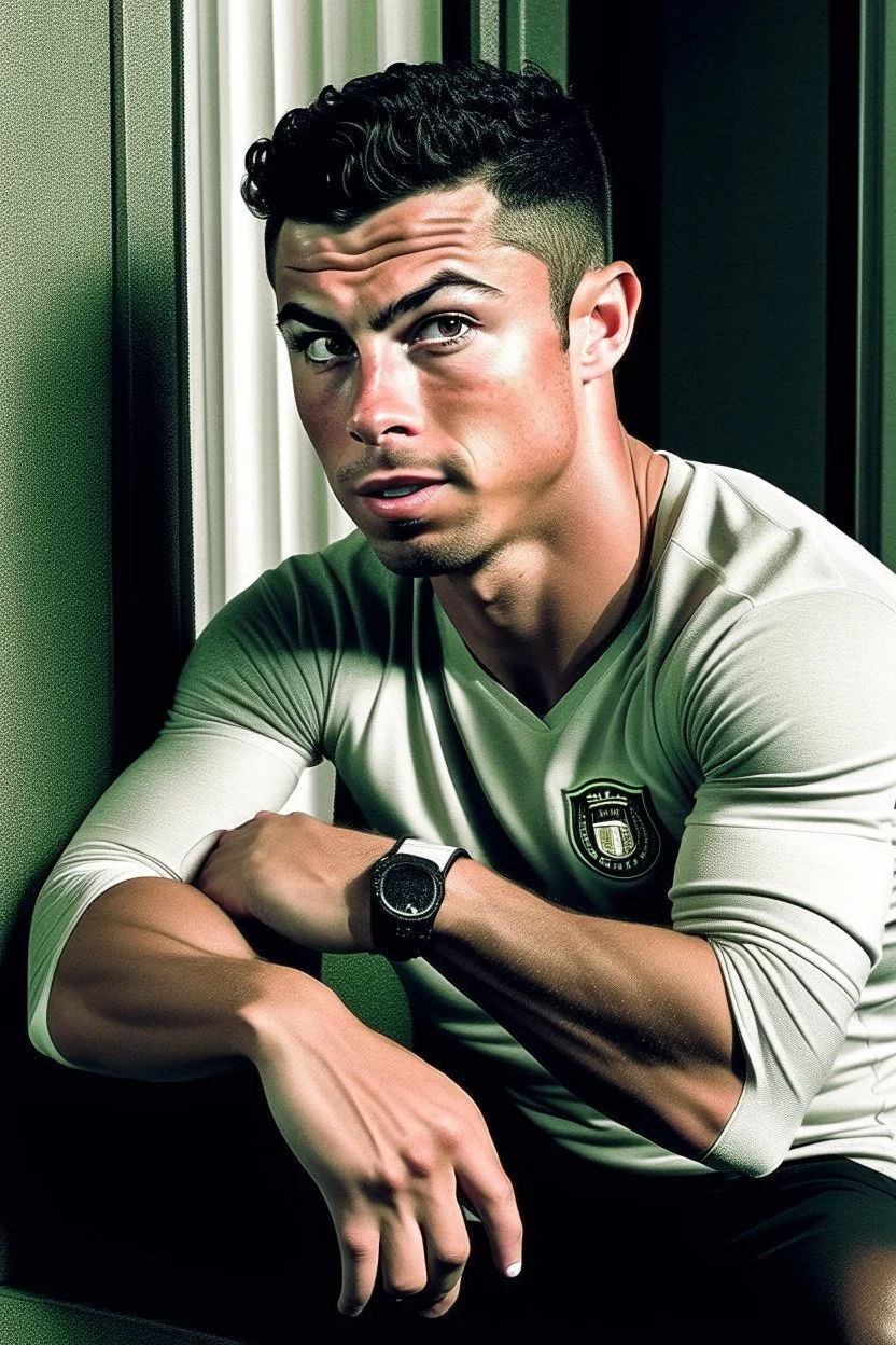 Cristiano Ronaldo playing with the elbow please.