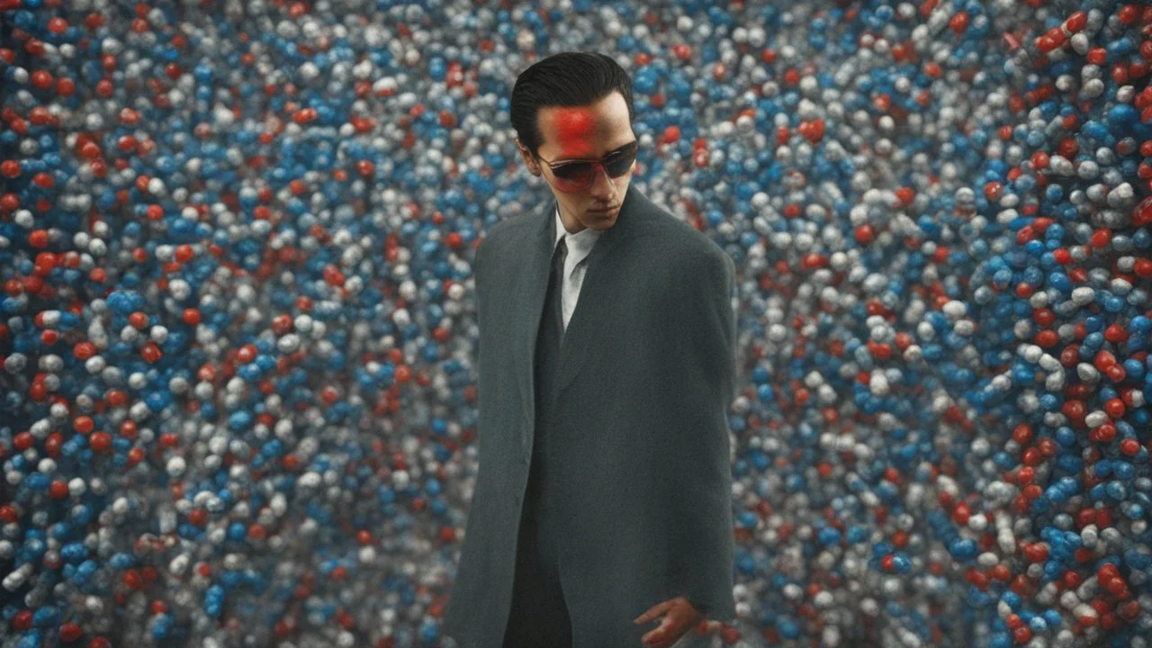 matrix chosen one, choosing red or blue pill