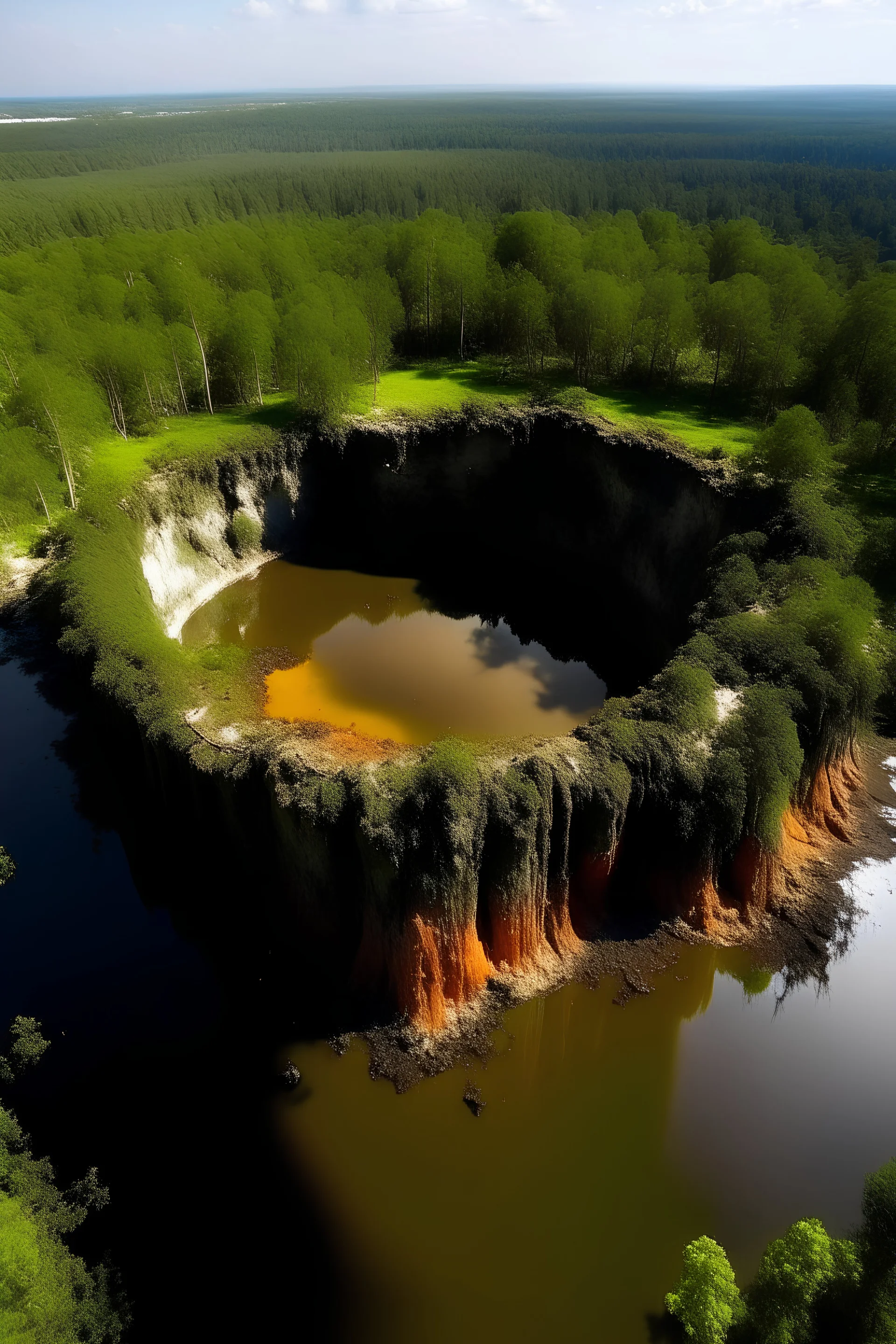 Bayou Corne Sinkhole, Louisiana, Eruption