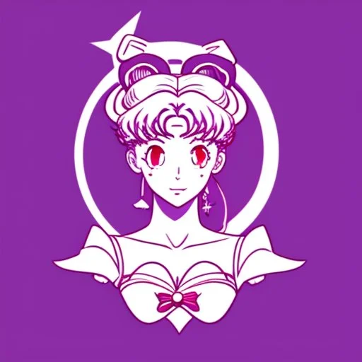 Sailor moon vector art