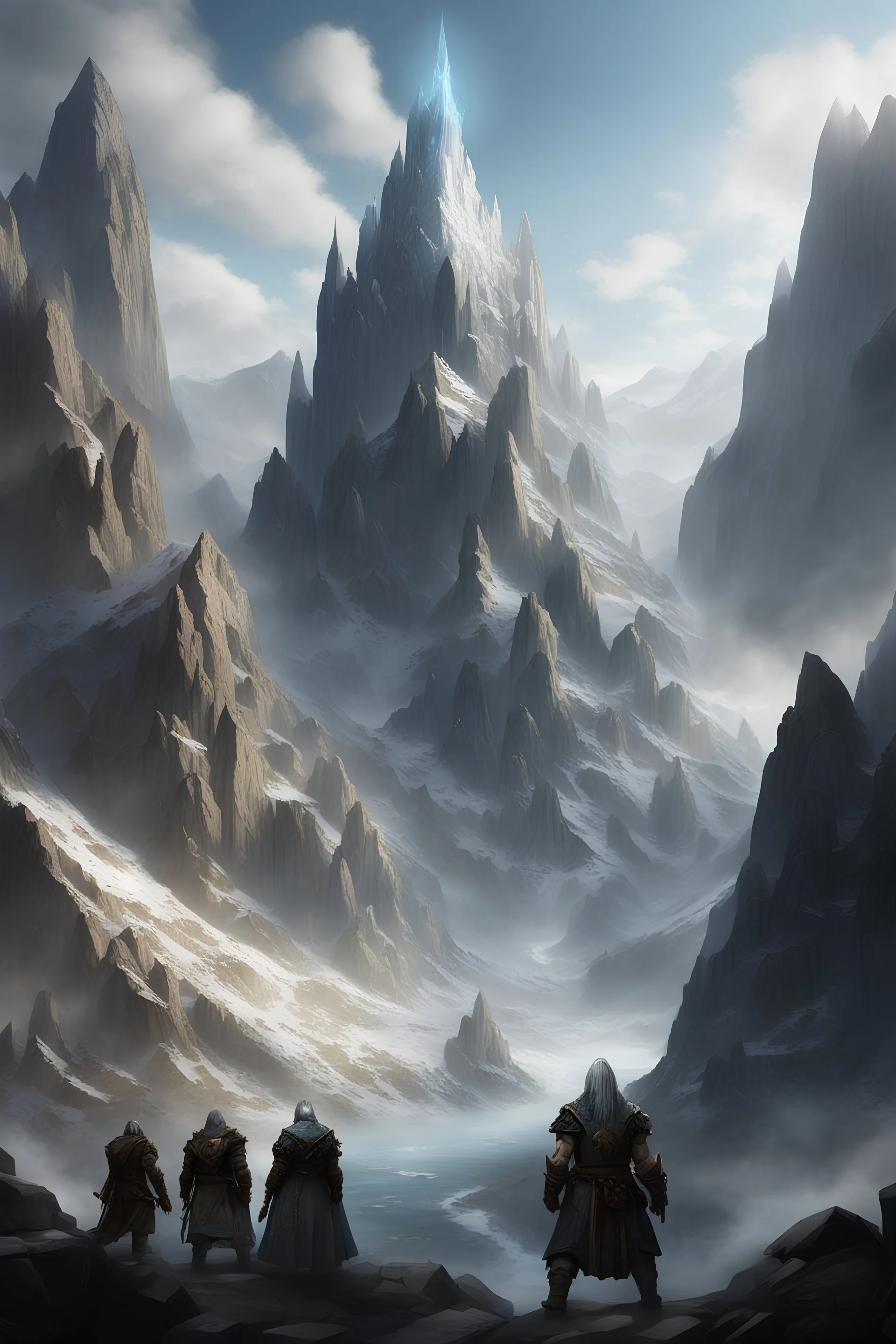 Beneath the towering mountain ranges that cradle Aetheria, the proud Dwarven Kingdom of Stonehold, ruled by the stalwart King Thrain Ironbeard, sees the Aether Crystal as a source of unyielding strength.
