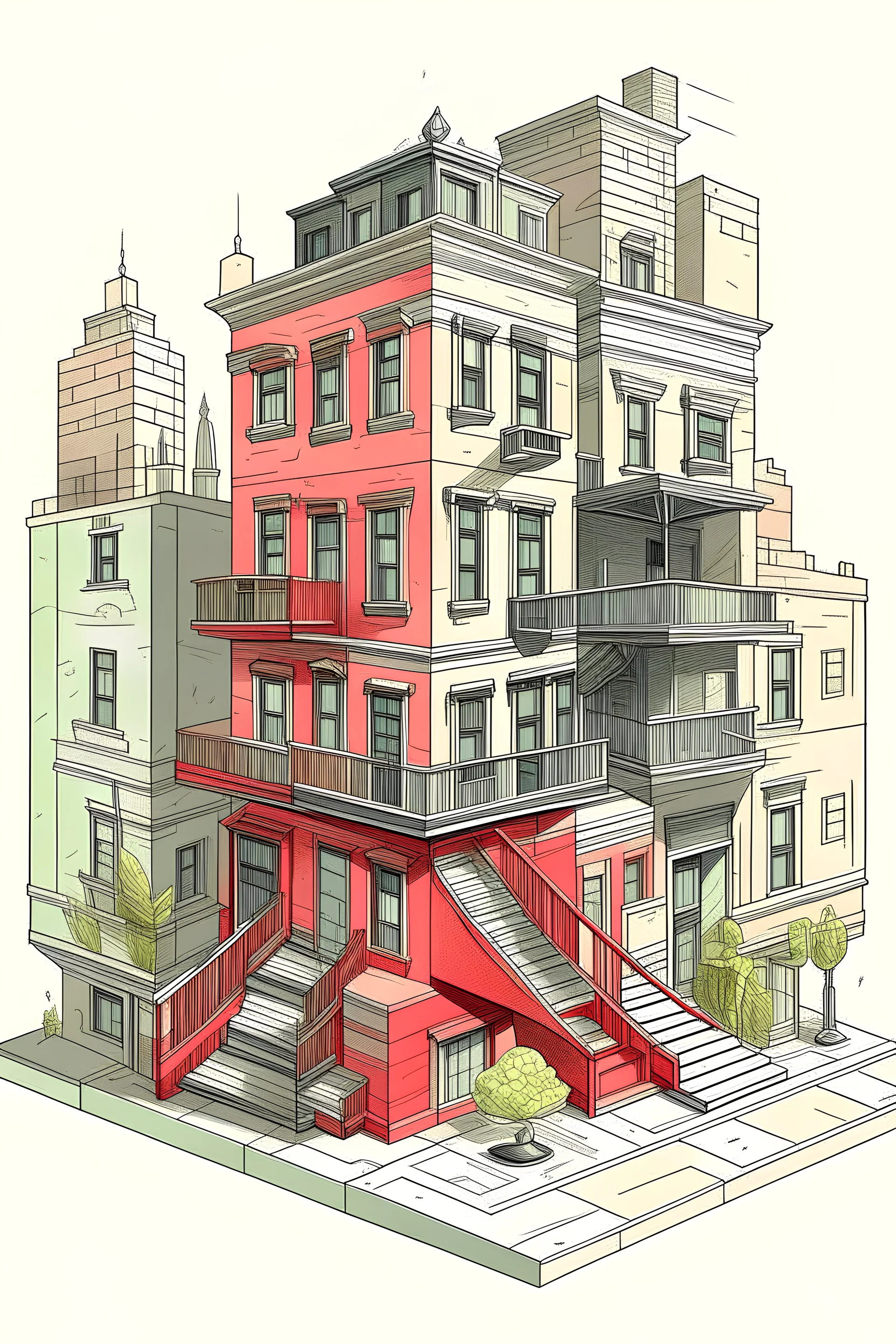 picture book illustration architecture