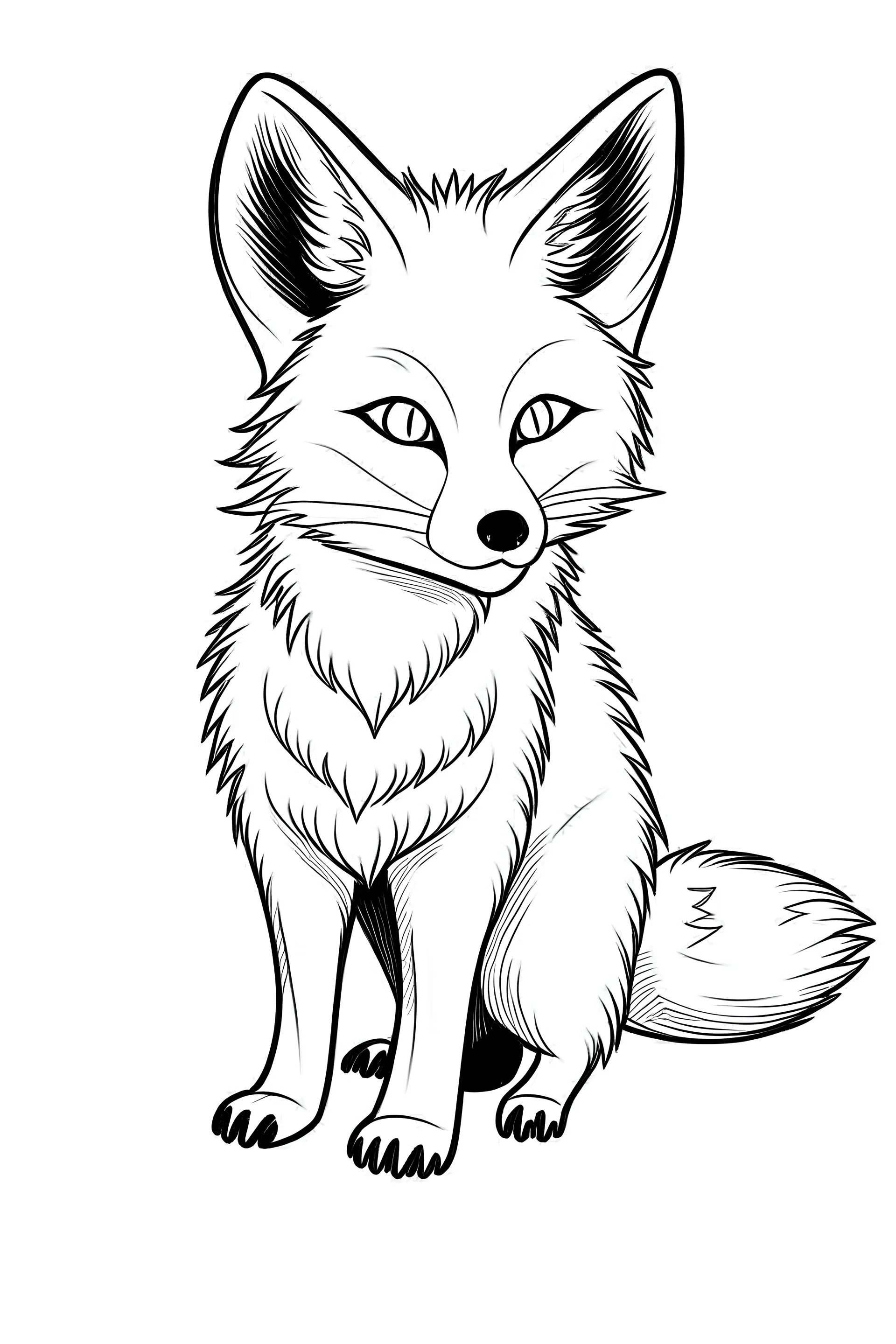 How to Draw a Fox - HelloArtsy