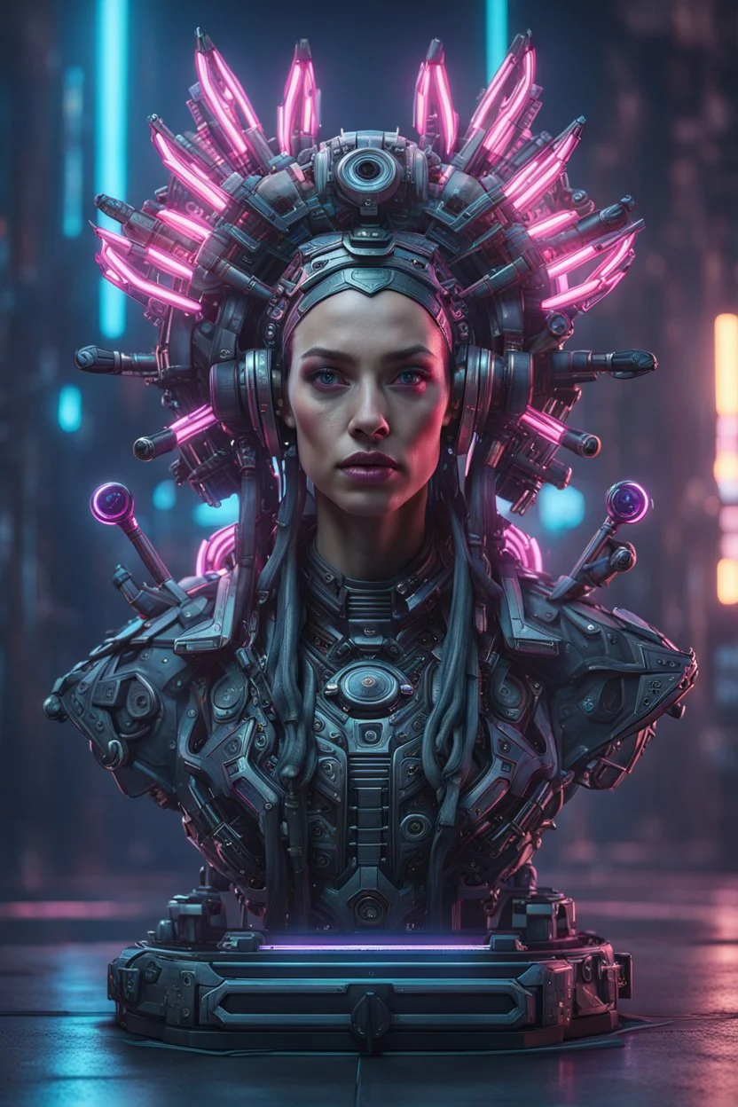 Expressively detailed and intricate 3d rendering of a hyperrealistic : cyberpunk , pillar, neon, baroque, dystopian, front view, symetric, artstation: award-winning: professional portrait: fantastical: clarity: 16k: ultra quality: striking: brilliance: amazing depth: masterfully crafted.