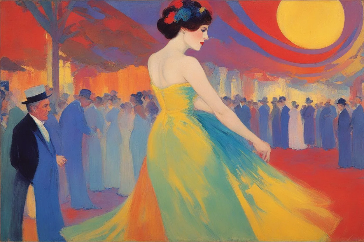 [kupka] dancing in colours Mary Ann didn't want to go back to the farm in Kansas when the castaways were finally rescued. She moved in with Ginger in Los Angeles who told her the "Sunset Boulevard Gentleman's Club" on the Sunset Strip was having an Amateur Night and she should sign up because there was some good prize money for the most popular new girl. She really enjoyed it and decided that it was a good way for her to make some money while waiting for a acting career to take off.