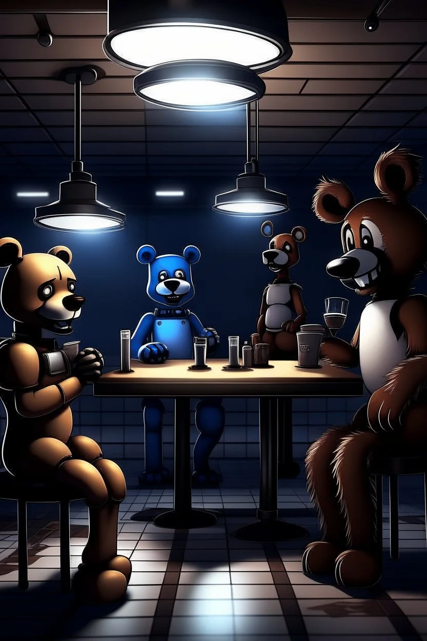 Five nights at freedys,ultra realistic