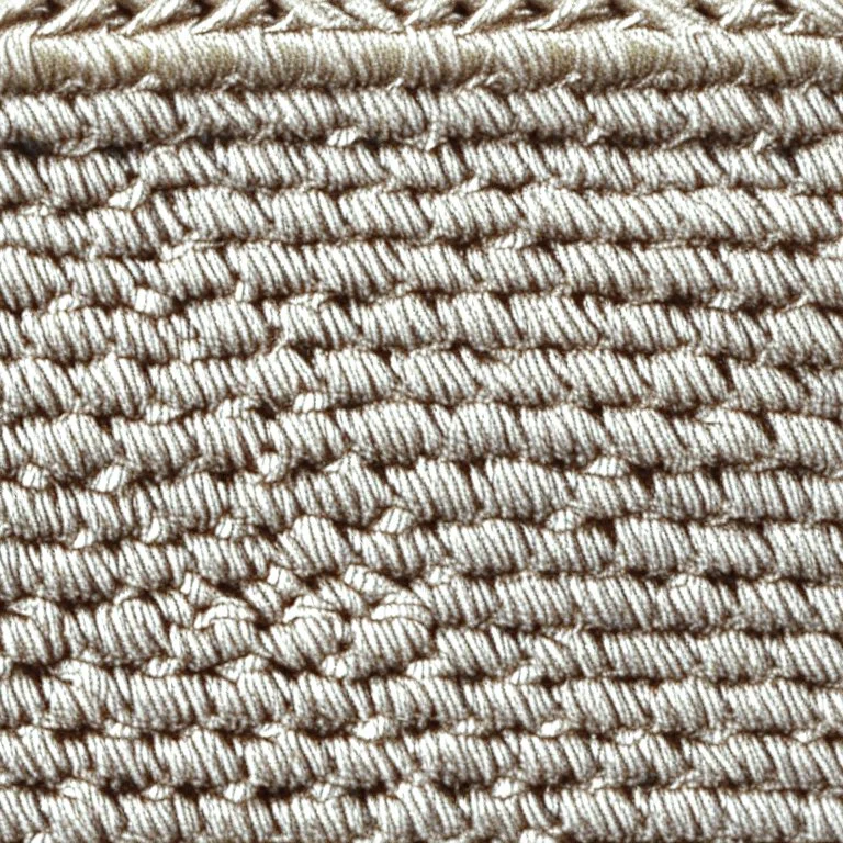 fabric texture tweed macrame