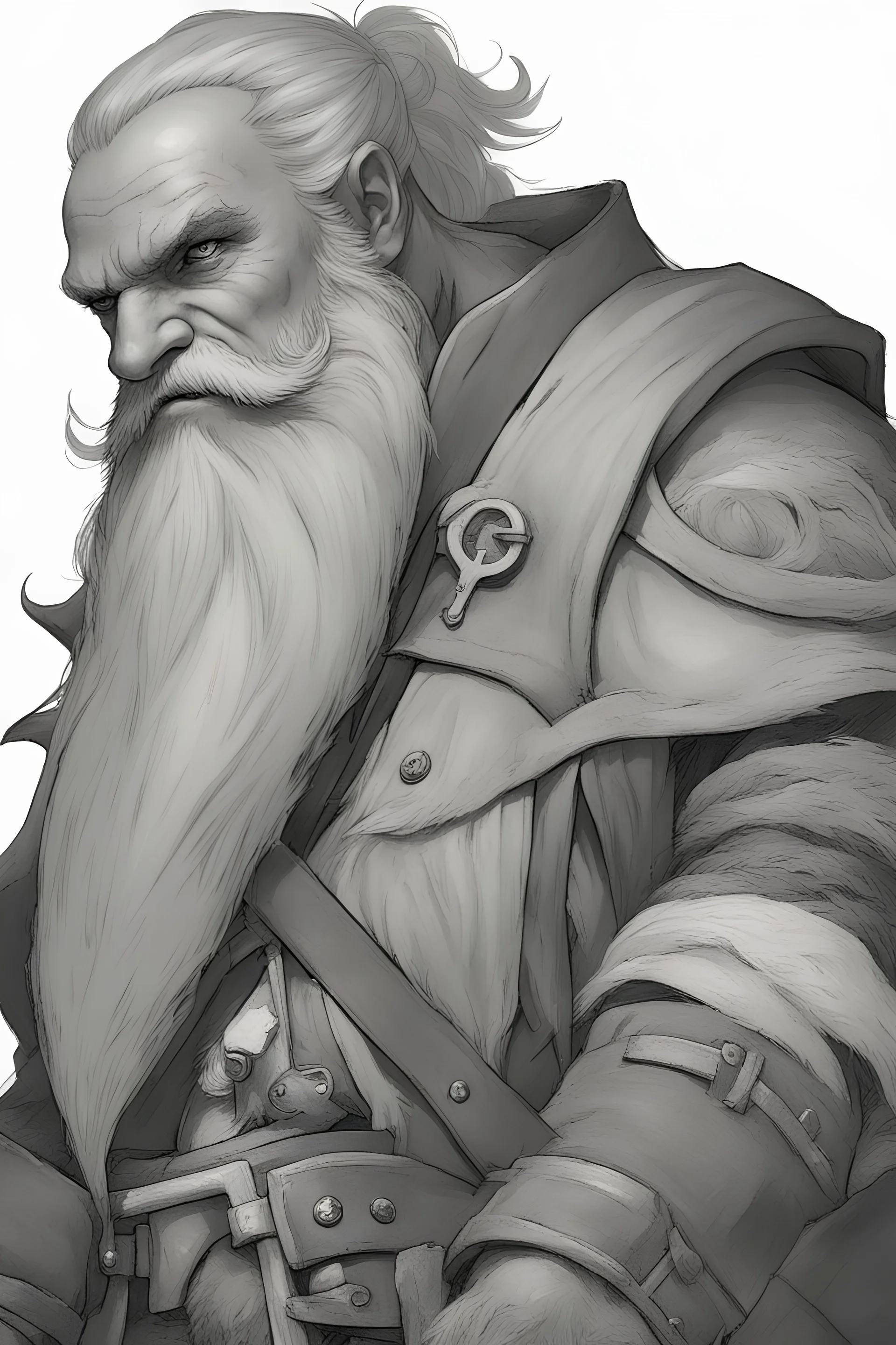 grey skin, Dwarf, Male, Pirate, Duergar, Youngish, Underdark, Dnd, Big Beard, Darker grey skin, cleric, DUERGAR, DEEP GREY SKIN, GREY SKIN, , GREY, GREY, GREY, Cleric, Trickery domain, GREY black and white