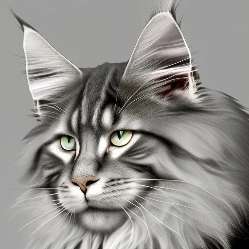 Maine coon ear