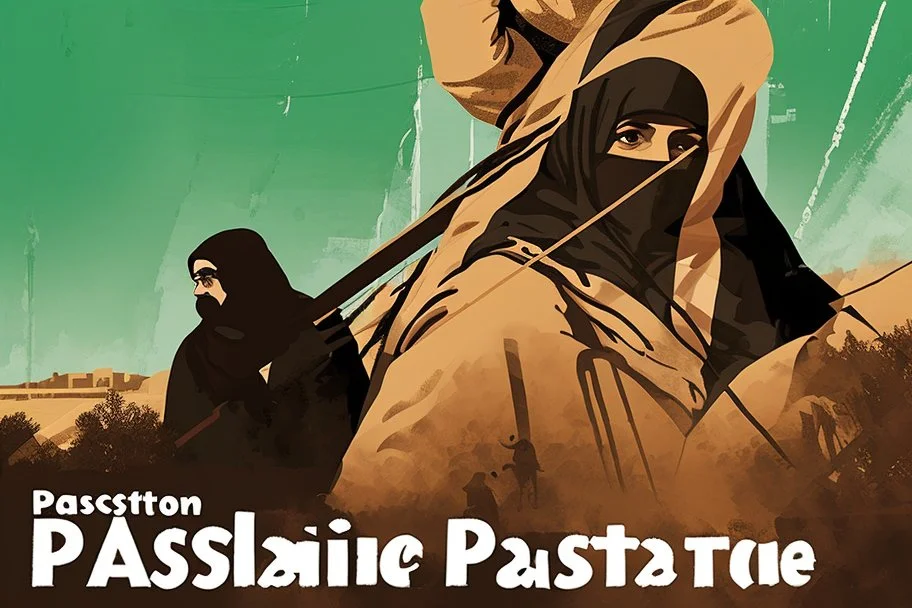 poster for palestine resistance