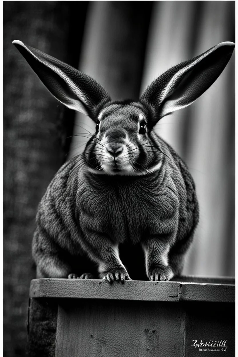 Rabbitzilla. Photograph.