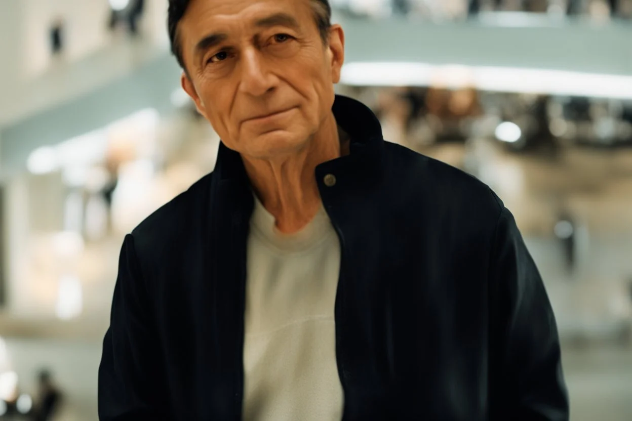 كأيب وعارف اسرار الكون وخلفيت الصوره سوداء وجاي عليه ضوء خفيف من الاسفل