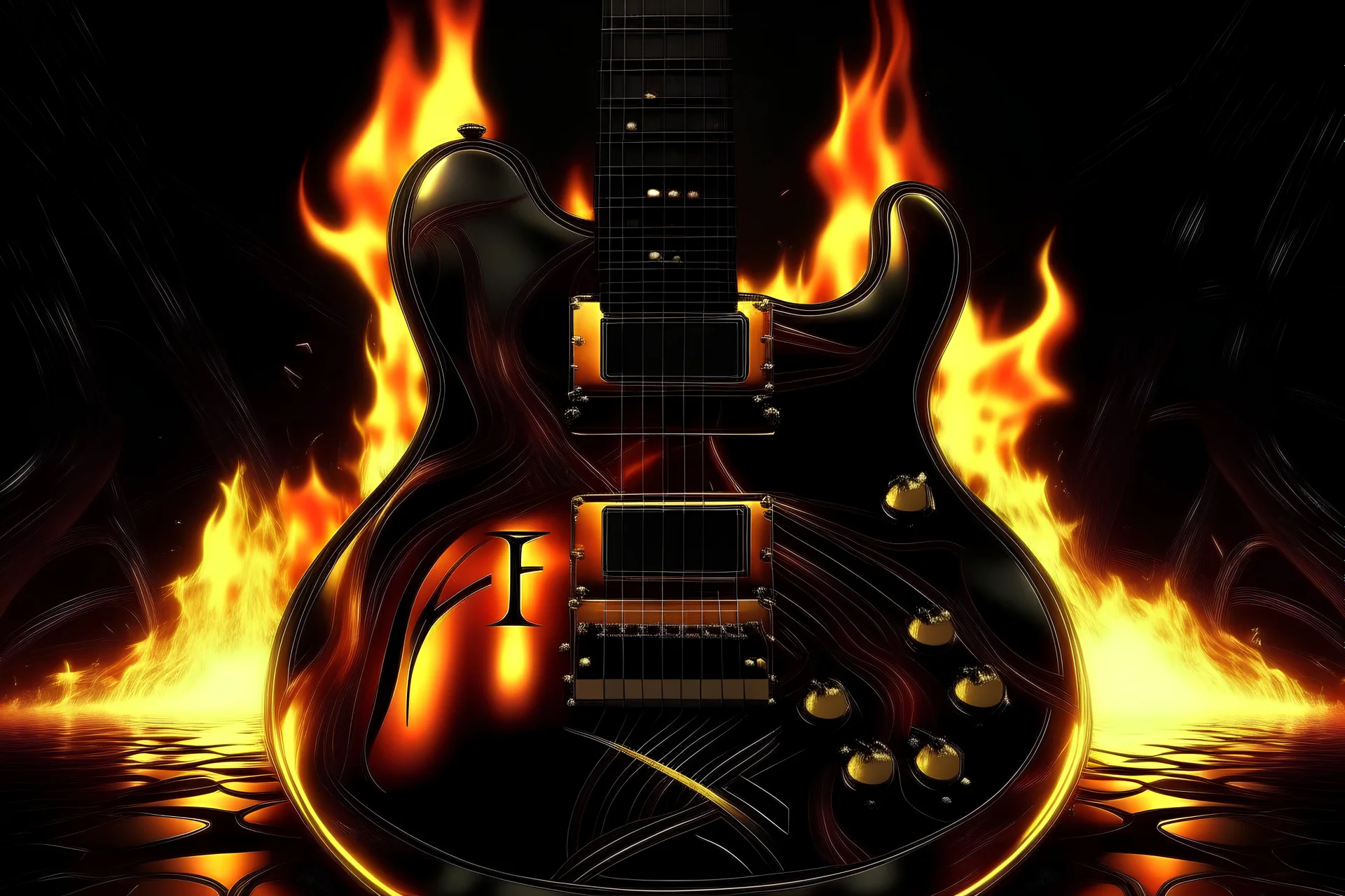 4k full details full lights firestarter logo emission musique metal non stop