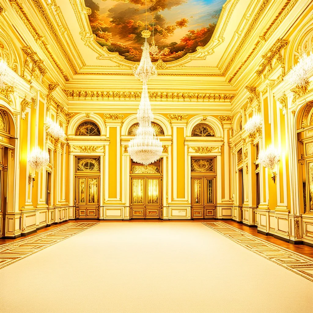 New Year's Eve party at the Winter Palace in St. Petersburg