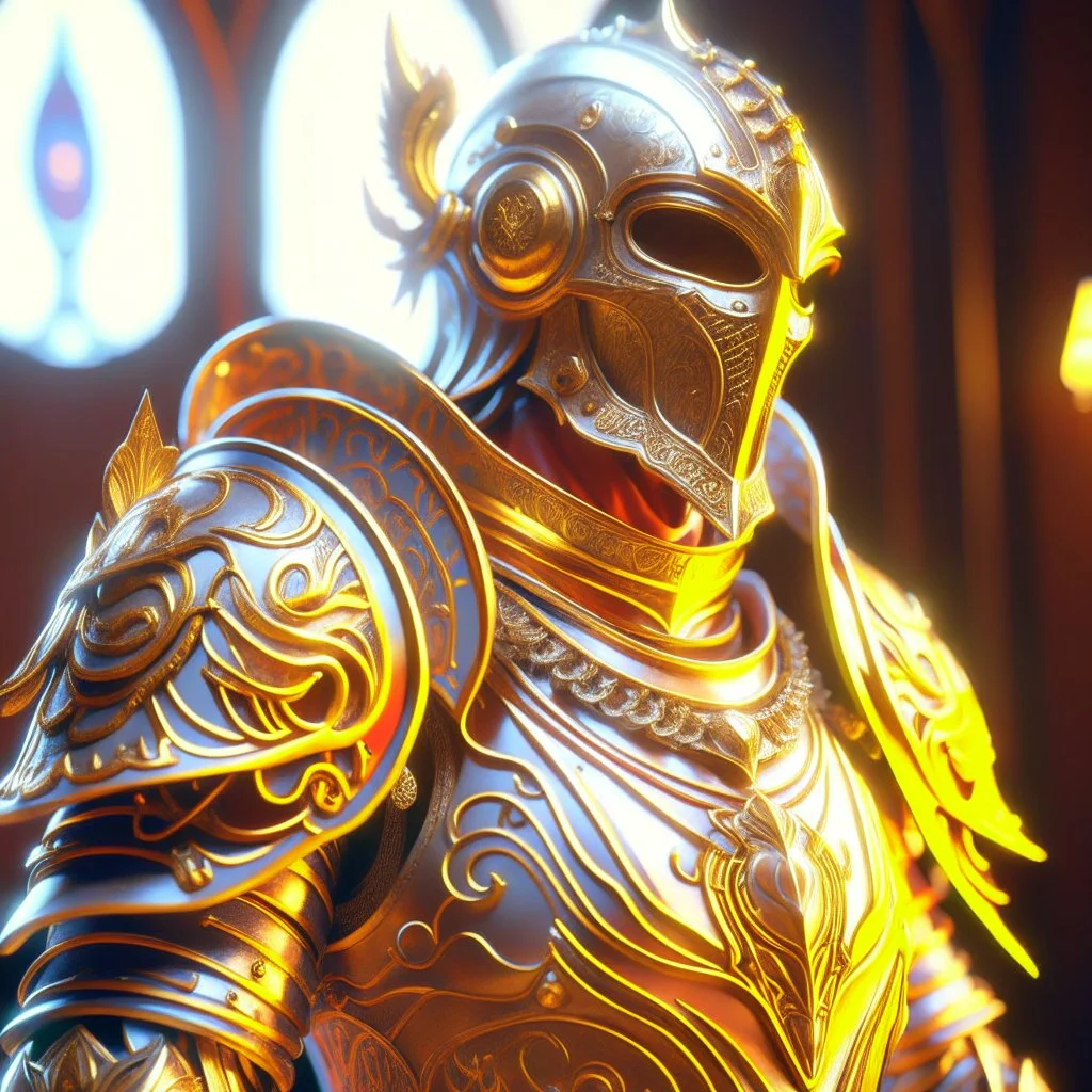 stylized holy knight with ornaments, epic, fantasy, intricate, hyper detailed, artstation, concept art, smooth, sharp focus, ray tracing, vibrant, photorealistic, textured, centered, 4k