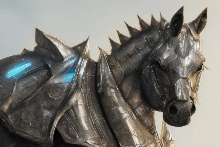 shining armor pieces, realistic, detailed, metallic, digital painting, realistic, unreal engine render