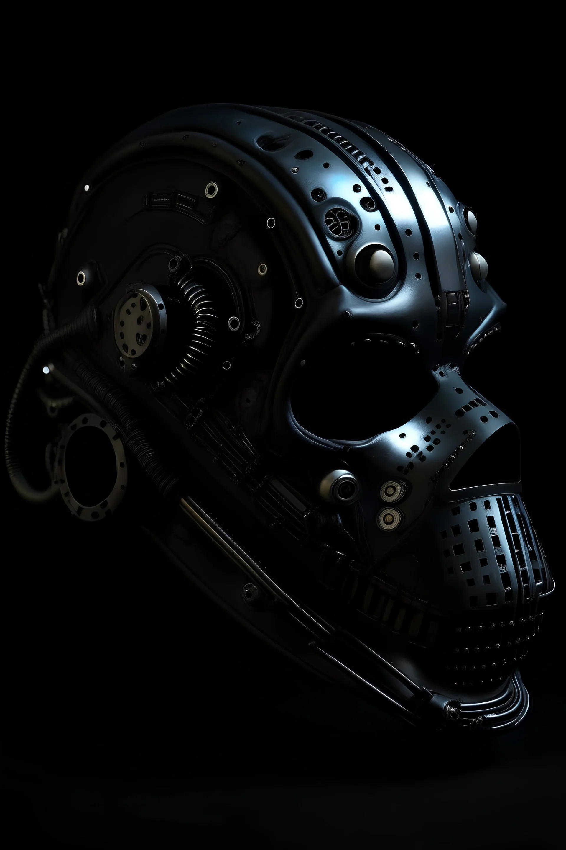 Black terror, cyberpunk, domino mask