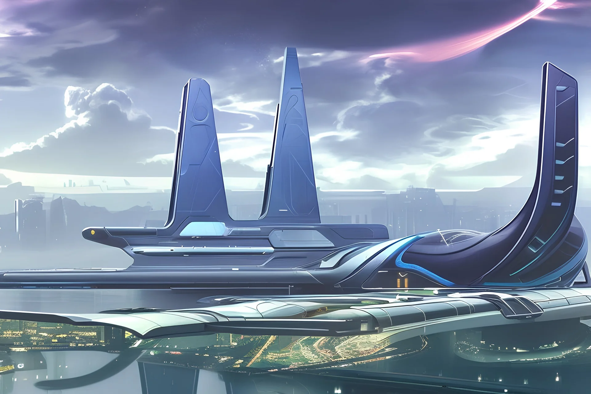 futurist city