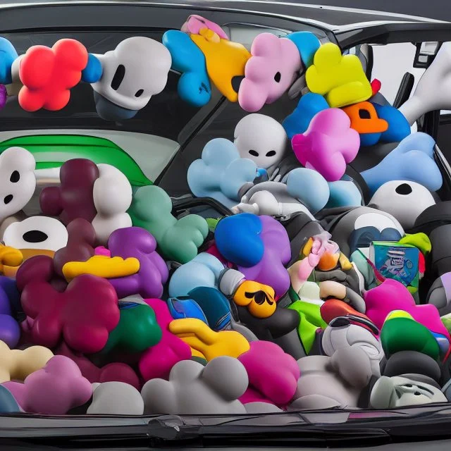 car crush by kaws