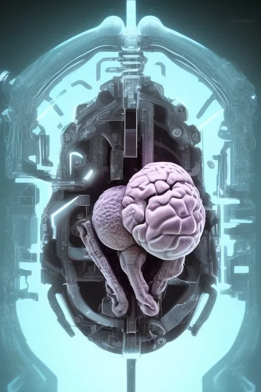 sheep brain cyborg, matrix style