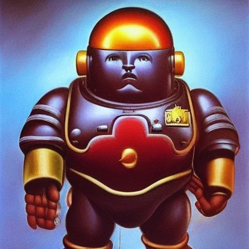 Fernando Botero, space marine